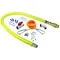 T&S HG-4E-48K Safe-T-Link 48" Quick Disconnect Gas Appliance Connector 1" NPT with Installation Kit