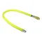 T&S HG-4F-36 Safe-T-Link 36" Coated Gas Connector Hose with 1 1/4" NPT Male Ends, Quick Disconnect, 90 Degree Elbow, and Street Elbow