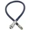 T&S HW-4B-60 60" Safe-T-Link 3/8" x 60" Water Appliance Hose with Quick Disconnect