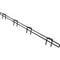Metro L24N-1BL Super Erecta Black Ledge 24" x 1"