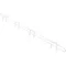 Metro L36N-1W Super Erecta White Ledge 36" x 1"