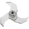 Sirman LF0221A06232523 Hub with 3 Smooth Blades for Katana 6 Bowl Cutter