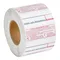 CAS LST-8065 58 mm x 75 mm White Pre-Printed Permanent Direct Thermal Safe Handling Scale Label - 4,800/Case