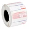 CAS LST-8070 58 mm x 100 mm White Pre-Printed Permanent Direct Thermal Safe Handling Scale Label - 3,000/Case