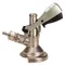 Micro Matic M1500 "M" System Beer Keg Coupler with Black Ergo Lever Handle