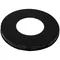 Witt Industries M3601-FTL-BK Black Steel Flat Top Lid for Oakley Series 36 Gallon Outdoor Decorative Waste Receptacle