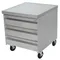 Advance Tabco MDC-2015 Mobile Drawer Cabinet - 3 Drawers