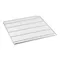 Turbo Air P0178K0200 Right White Coated Wire Shelf - 22 3/4" x 23 3/4"