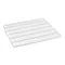 Turbo Air P0178Q0100 Left White Coated Wire Shelf - 22 1/2" x 23"
