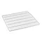 Turbo Air P0178Q0110 Right White Coated Wire Shelf - 22 1/2" x 23"