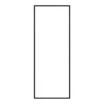 Turbo Air P8F3300200 Equivalent Magnetic Door Gasket - 24" x 60 5/8"