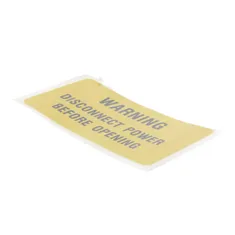 Anets P9201-61 Warning Label