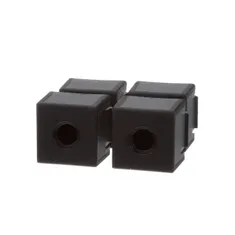 Cadco PD1001AO Gray Square Foot - 4/Set