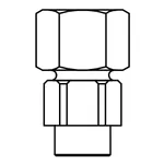 T&S Brass PG-0003 PET GROOMING ADAPTER KIT, CONNECTS TO 1/2 NPT MAL