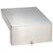 Advance Tabco PRLC-3036 Prestige Series 36" x 30" Stainless Steel Liquor Display Cover with Padlock and Keys
