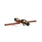 Winston Industries Inc. PS1242 Fitting,Elbow,Swivel Brass 1/4in