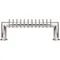 Micro Matic PT4A-12PSS Polished Stainless Steel Air Cooled 12 Tap Tower System