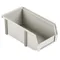 Metro SB90743NA 7" x 4" x 3" Gray Stackable Organizer Bin