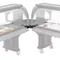 Cambro VBRC90110 Black Corner
Connector for Versa Food Bars