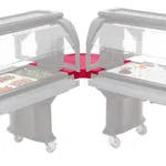 Cambro VBRC90158 Hot Red Corner
Connector for Versa Food Bars