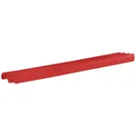Cambro VBRR5158 5' Hot Red Tray Rail for Versa Food Bars and Work Tables