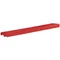 Cambro VBRR5158 5' Hot Red Tray Rail for Versa Food Bars and Work Tables