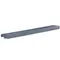 Cambro VBRR5191 5' Granite Gray Tray Rail for Versa Food Bars and Work Tables