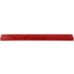 Cambro VBRR6158 6' Hot Red Tray Rail for Versa Food Bars and Work Tables