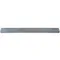 Cambro VBRR6191 6' Granite Gray Tray Rail for Versa Food Bars and Work Tables