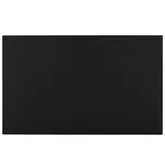 Cambro WCR1220110 Black Full Size Well Cover For CamKiosk and Camcruiser Vending Carts 21"L x 13"W x 2"H