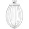 Globe XXHDWHIP-20-4 4mm Heavy Duty Stainless Steel Wire Whip for SP20 20 Qt. Mixer