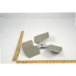 14"dia 19deg 1/2" CCW 3bld Fan For Trane Part# FAN1887