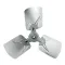 22"dia 20deg 3BLD CW 1/2" Fan For Carrier Part# LA01RA025