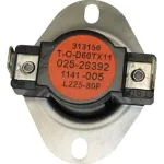 SPST A/R RolloutSw;225Op 145Cl For York Part# S1-025-26392-005