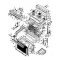 10x10 CCW Blower Wheel;1/2Bore For Trane Part# WHL2167