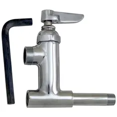 Faucet, Add-On - W/Onozzle for T&s Part# -0155-LN