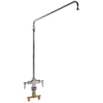 Faucet,Elevated, H&C,Leadfree for T&s Part# 0270