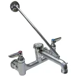 T&S Brass B-0665-BSTR Faucet, Service Sink, Wall Mount