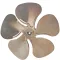 Blade,Fan(12"Od,Alum,Cw,23 Deg for Heatcraft Part# 5140C