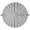Grating Plate -  Med-Coarse, 3Mm for Robot Coupe Part# R281