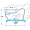 Gasket, Door (23-1/8" X 15-1/8") for Beverage Air Part# 703-963D-41