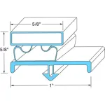 Door Gasket  for Beverage Air Part# 703-988C01