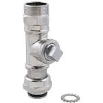 Tee,Swivel, Ez Install,Chrome for T&s Part# -TEE-EZK