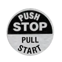 Label - Start/Stop For Hobart Part# 00-291475