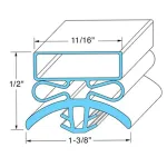 Door Gasket for Hobart Part# 00-433623