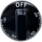 Control Knob for Vulcan Hart Part# 00-498697