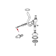 Pushbutton,spray Valve for T&s Part# 000753-25