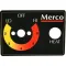 Decal,Heat Control Knob for Merco Part# 001300SP