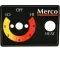 Label Power J-Box Mylar  for Merco Part# 001300SP