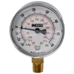 Compound Gauge2-1/2, 30Vac-60Psi for Groen Part# 001594
